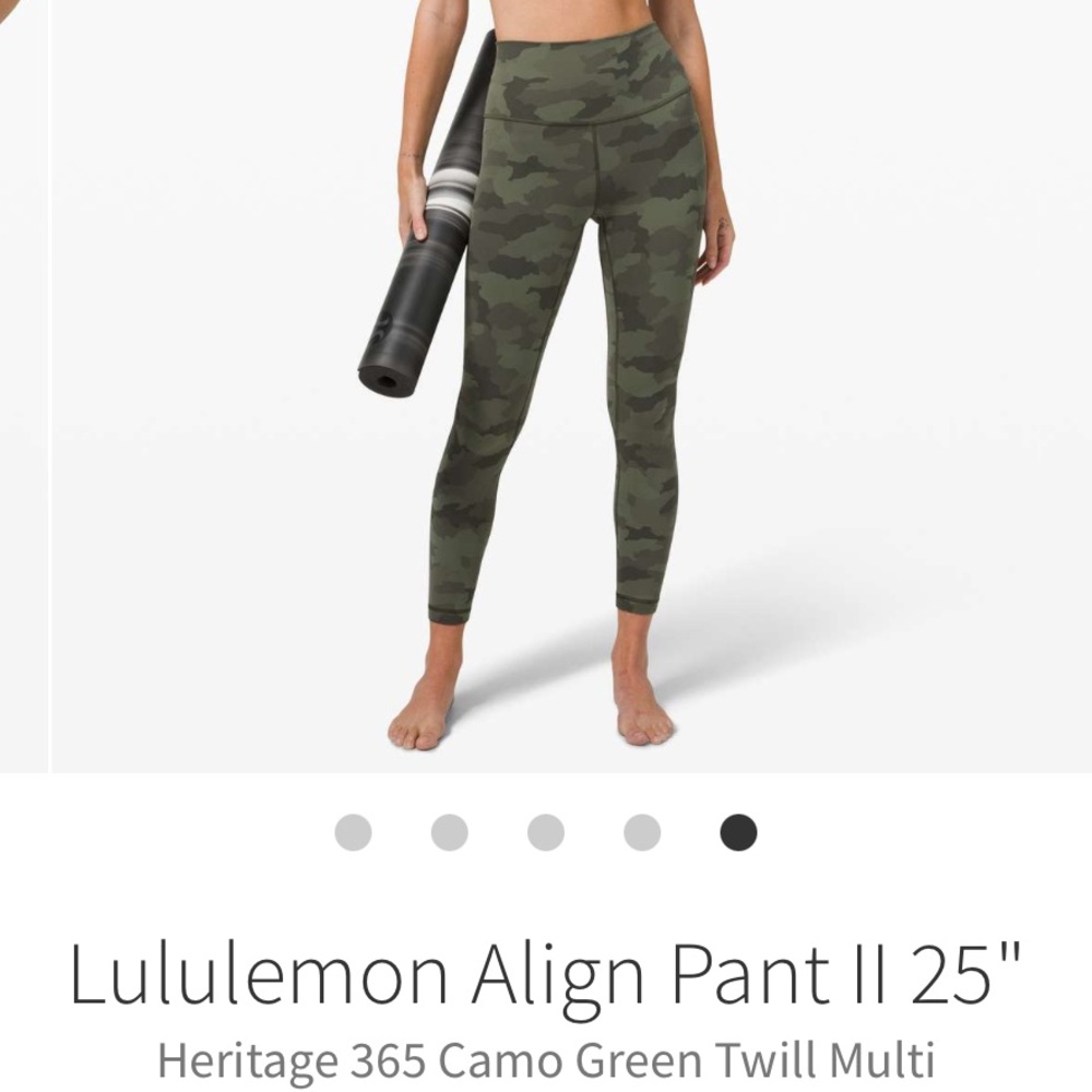 Women’s Lululemon Camo Align Leggings